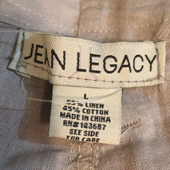 JEAN LEGACY, linen pants - Picture 7 of 7
